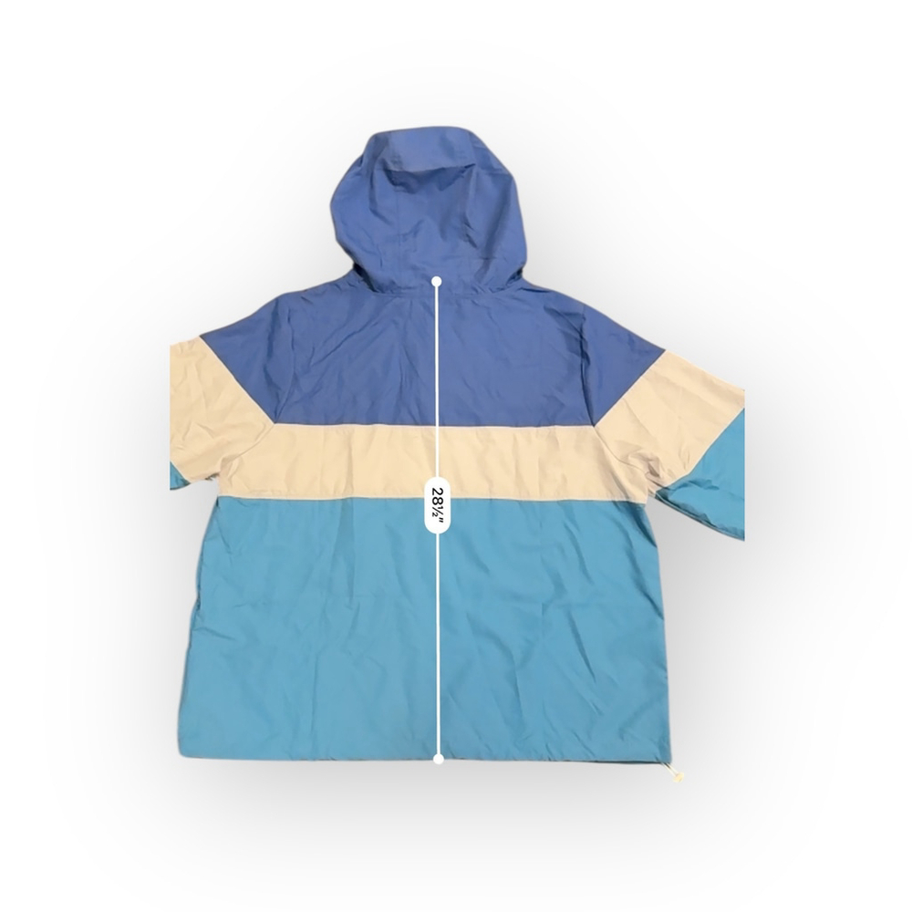 Sisstrevolution Women's Respect The Sea Colorblock Anorak Windbreaker Sz XXL - Picture 4 of 7